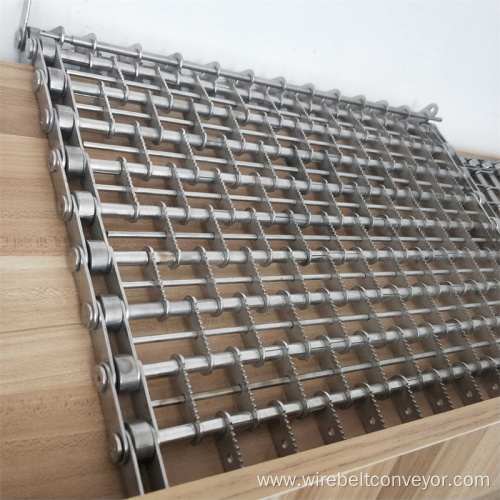 Stainless Steel Eye Link Conveyor Transmission mesh Belts